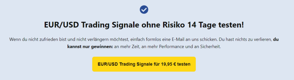 Meine Erfahrungen mit den EUR/USD Daytrading Signalen von Karsten Kagels